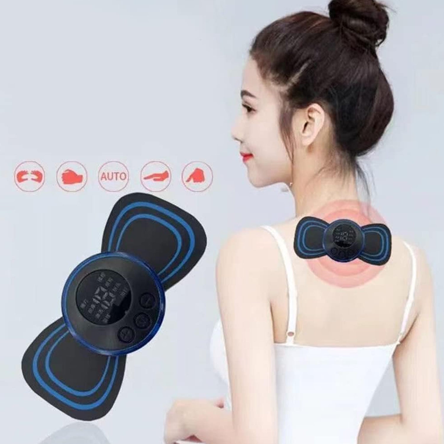 6204 Portable Usb Neck Massager Electric Neck Massager Automatic Massage Enhancer Mini Cervical Massager Ems Lymphatic Drainage Massage With Cable 6204 Portable Usb Neck Massager Electric Neck Massager Automatic Massage Enhancer Mini Cervical Massager Ems Lymphatic Drainage Massage With Cable